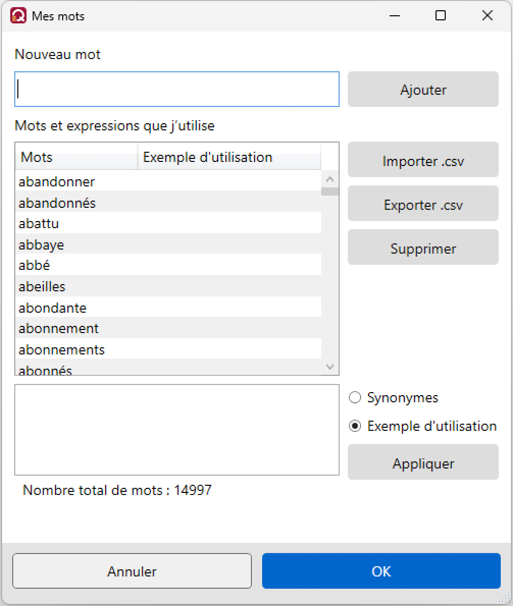 VocabularyLanguage